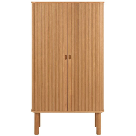 Buffet haut en chêne 2 portes L80 - GAYNEL