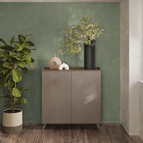 Buffet haut moderne 2 portes 120cm RADOST