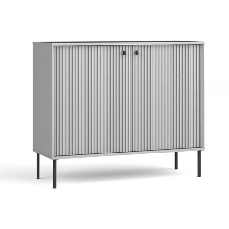 Buffet ISIS – 2 portes – Gris – 105x89x41