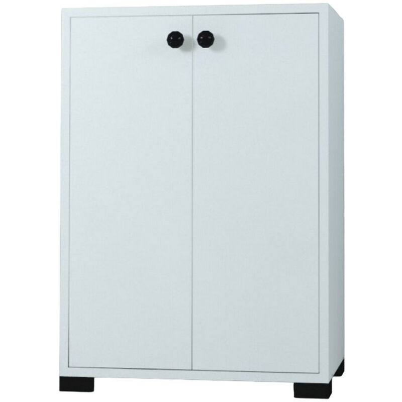 Buffet Leydi, Panneau d'Aggloméré, Blanc, 55x33x78 cm