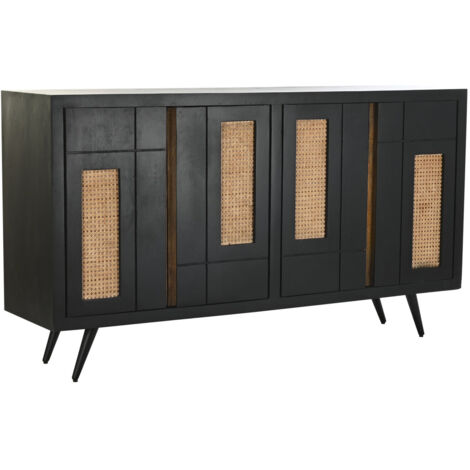 Buffet Mango Ratan 160X40X90 Negro MB194538