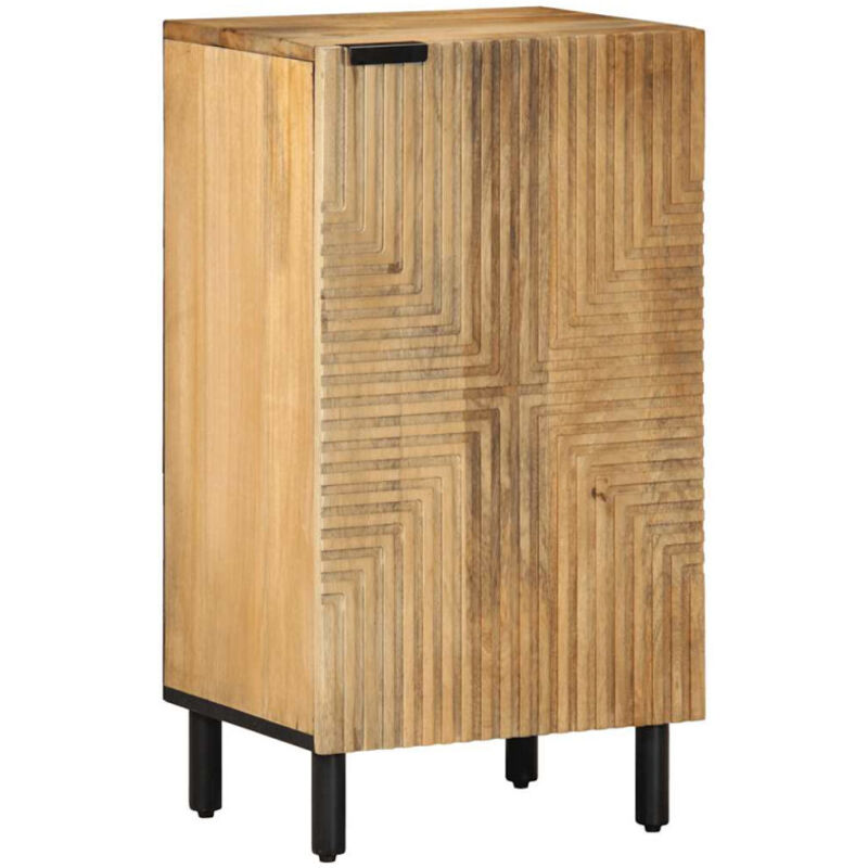 Vidaxl - Buffet marron 40x33x75 cm bois massif de manguier