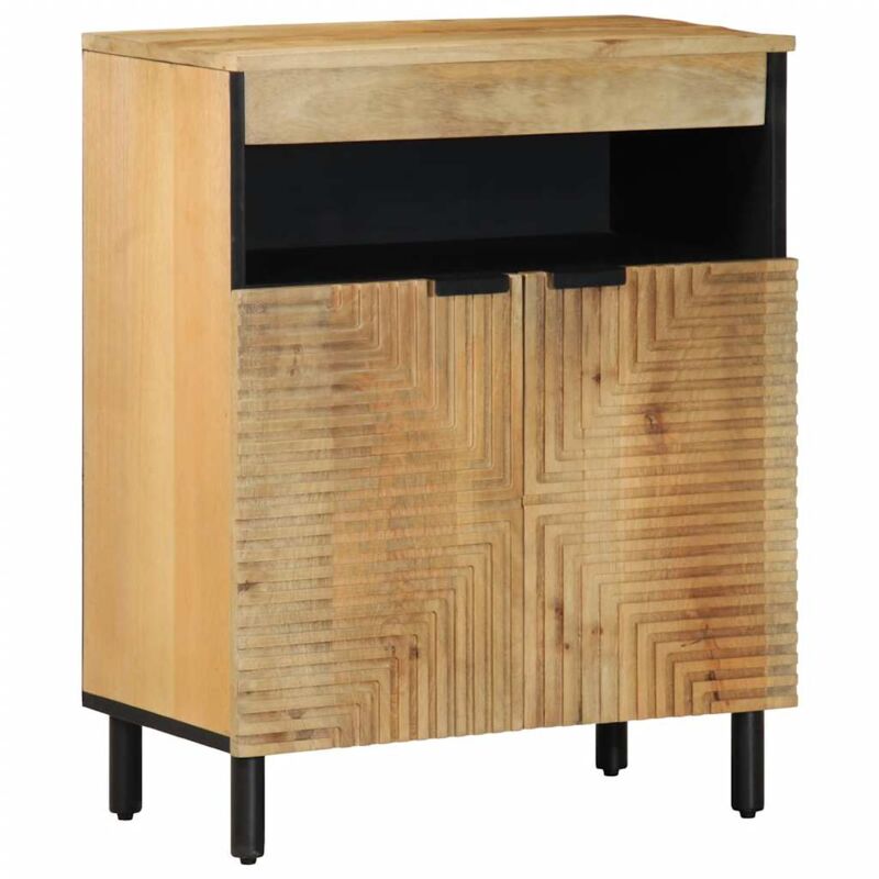 Vidaxl - Buffet marron 60x33x75 cm bois massif de manguier
