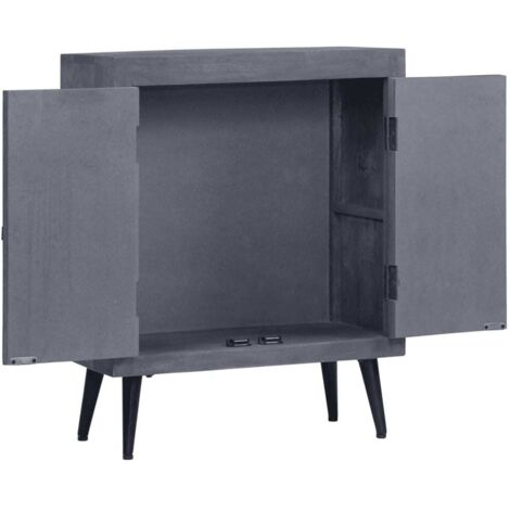 Buffet  Meuble de rangement Bois solide de manguier 60x30x76 cm