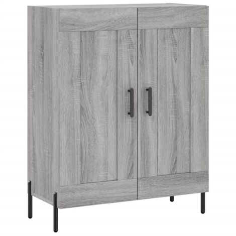 Buffet  Meuble de rangement sonoma gris 69,5x34x90 cm bois d'ingénierie
