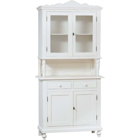 Buffet mobile soggiorno 238x107x43 cm Credenza cucina alta Credenza legno massello