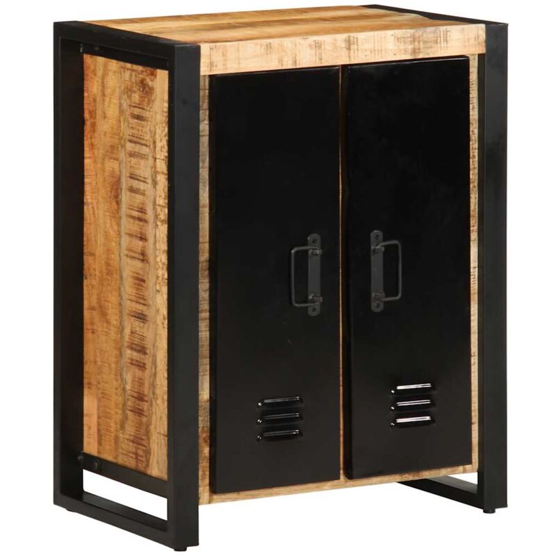 Vidaxl - Buffet 55x35x70 cm bois de manguier brut massif