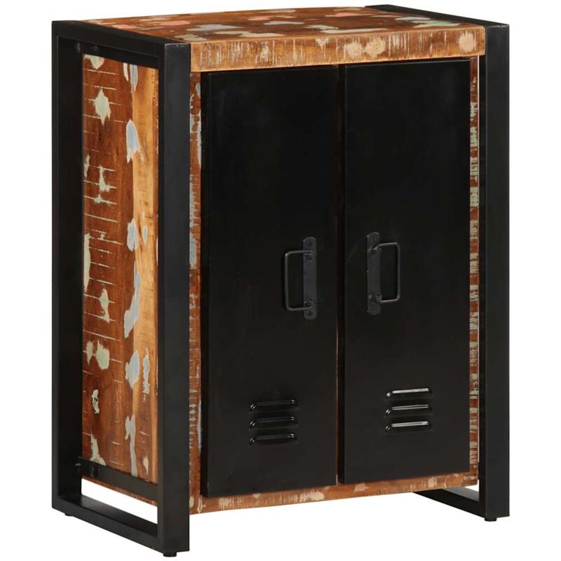 Vidaxl - Buffet multicolore 55x35x70 cm bois massif récupération