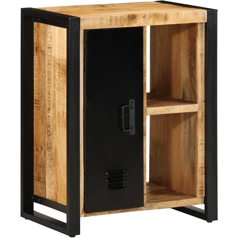 Vidaxl - Buffet 55x35x70 cm bois de manguier brut massif