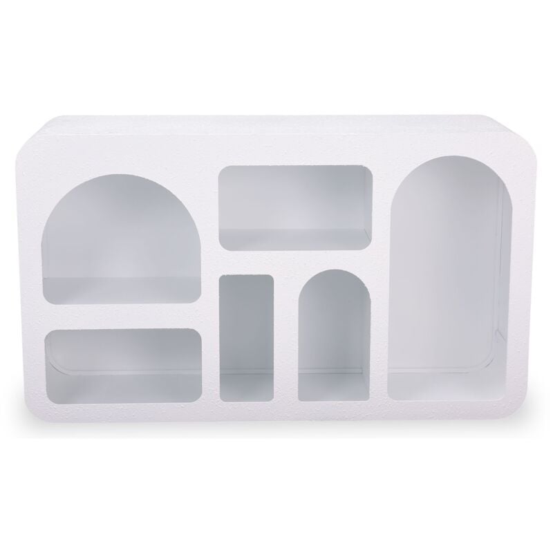 Cotecosy - Buffet Navalor L130cm design arches style troglodyte Blanc