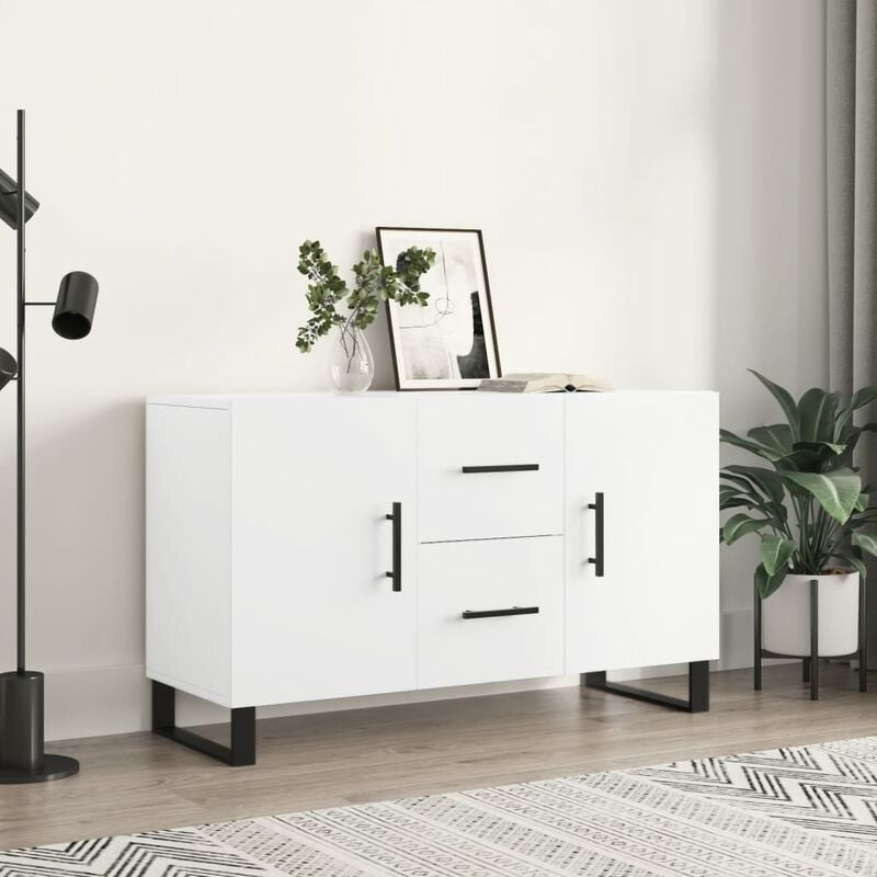 Vidaxl - Buffet blanc 100x36x60 cm bois d'ingénierie