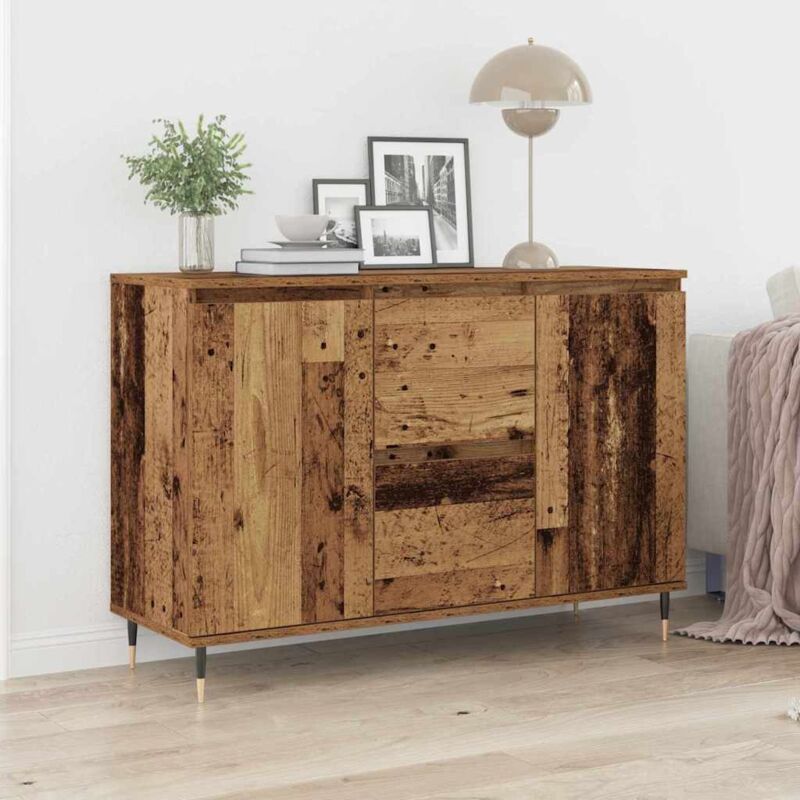 Buffet Bois ancien 101.5 x 35 x 70 cm Bois d'ingénierie Vidaxl