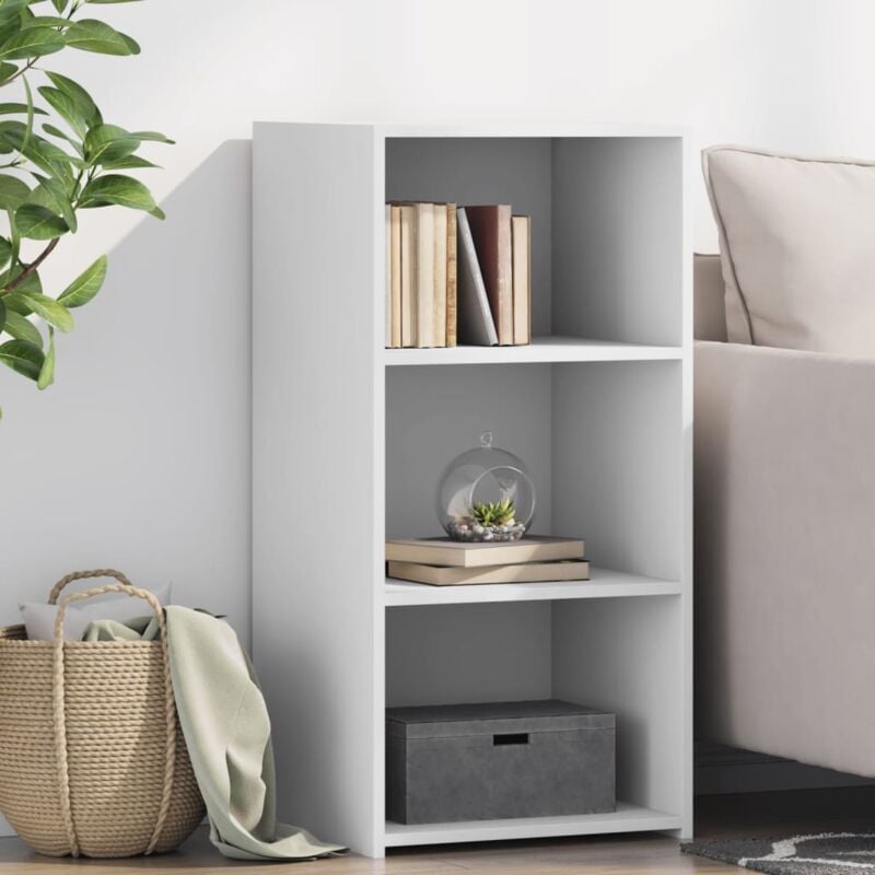 vidaXL Buffet blanc 45x41x93 cm bois d'ingénierie