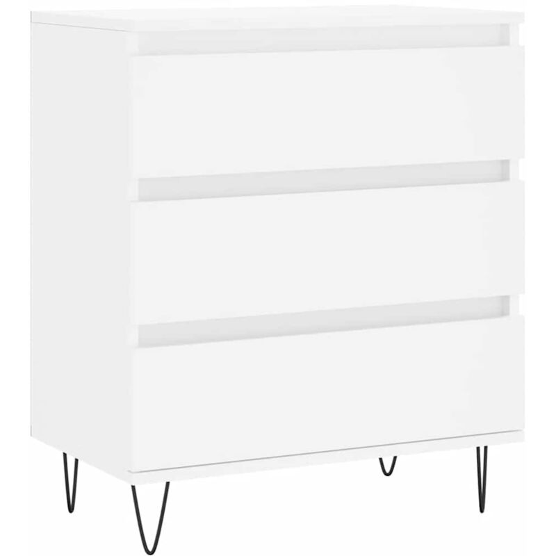 Vidaxl - Buffet Blanc 60x35x70 cm Bois d'ingénierie