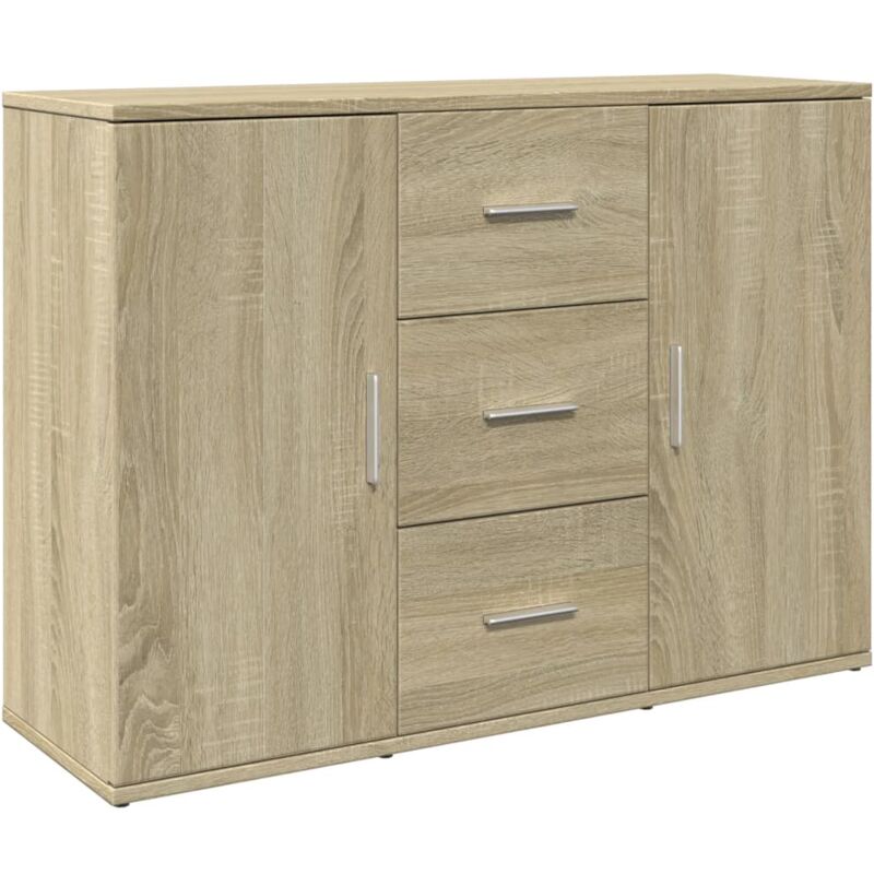 Vidaxl - Buffet chêne sonoma 90,5x29,5x65 cm bois d'ingénierie