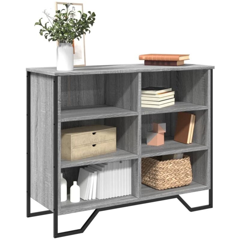 Vidaxl - Buffet sonoma gris 91x35,5x74,5 cm bois d'ingénierie