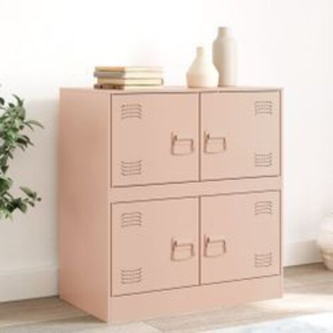 Buffet rose 67x39x73 acier
