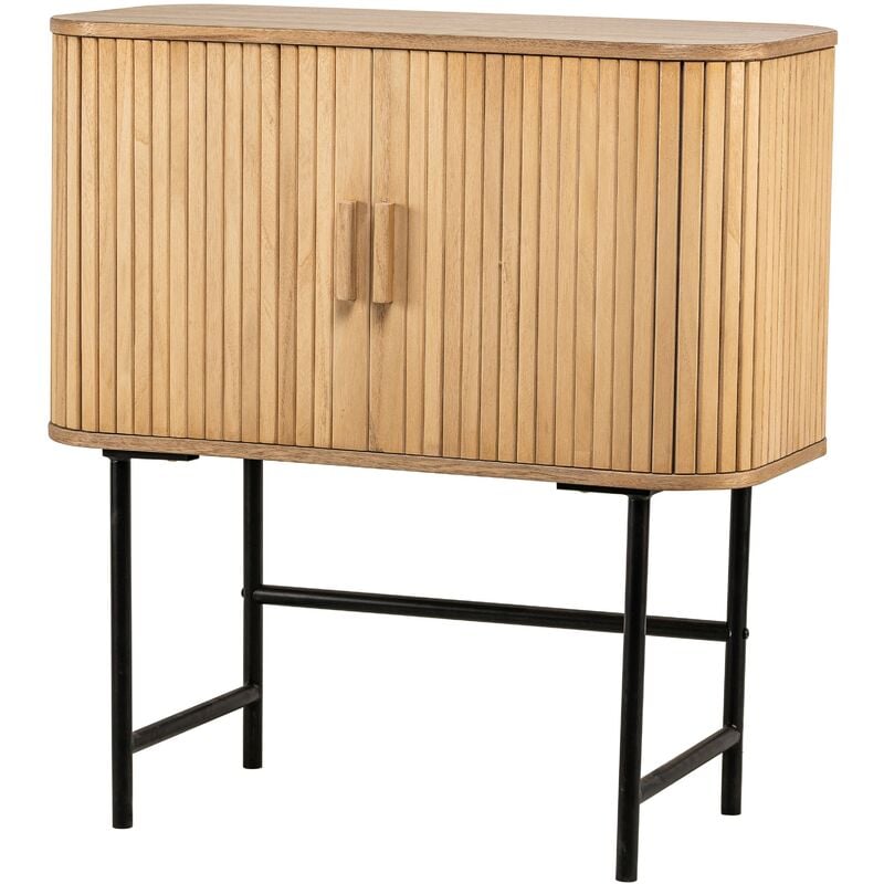 Buffet Scandinave Bois Massif 2 Portes - Nordlys