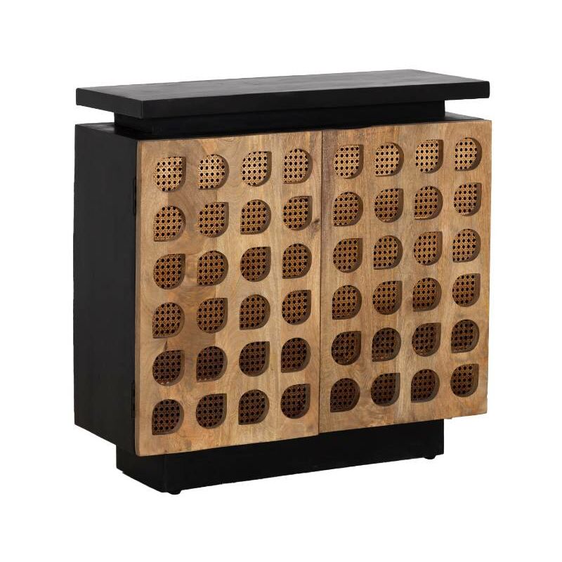 Buffet sculpté en bois de manguier Camélia