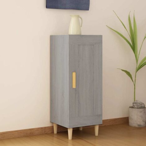 Buffet Sonoma grau 34,5x34x90 cm Möbeldesign