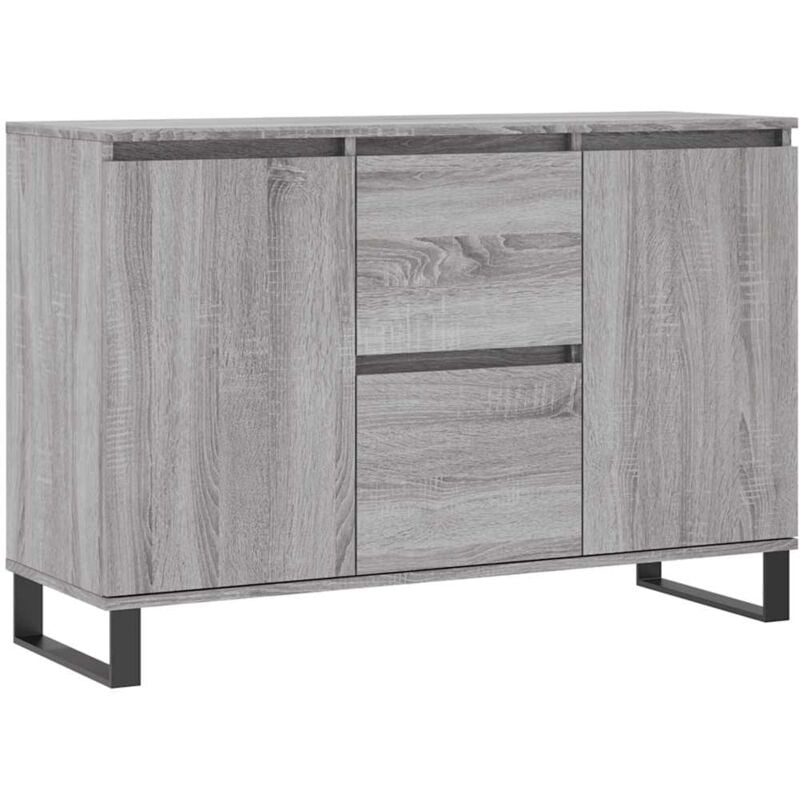 Vidaxl - Buffet sonoma gris 104x35x70 cm bois d'ingénierie