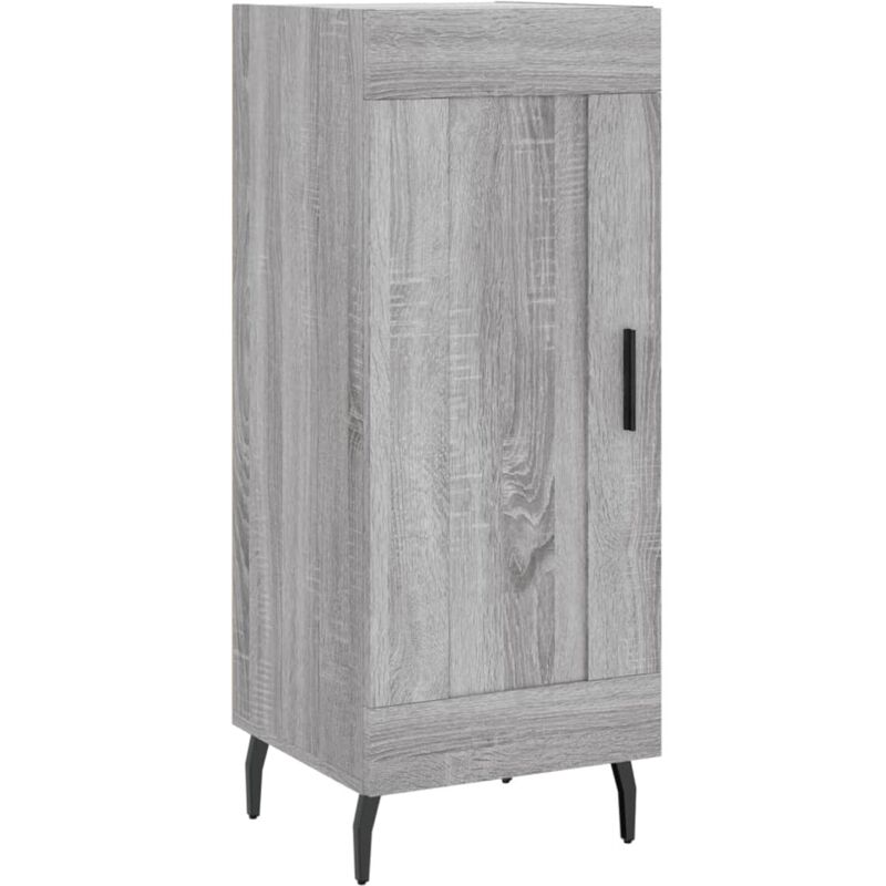 Vidaxl - Buffet Sonoma gris 34,5x34x90 cm Bois d'ingénierie