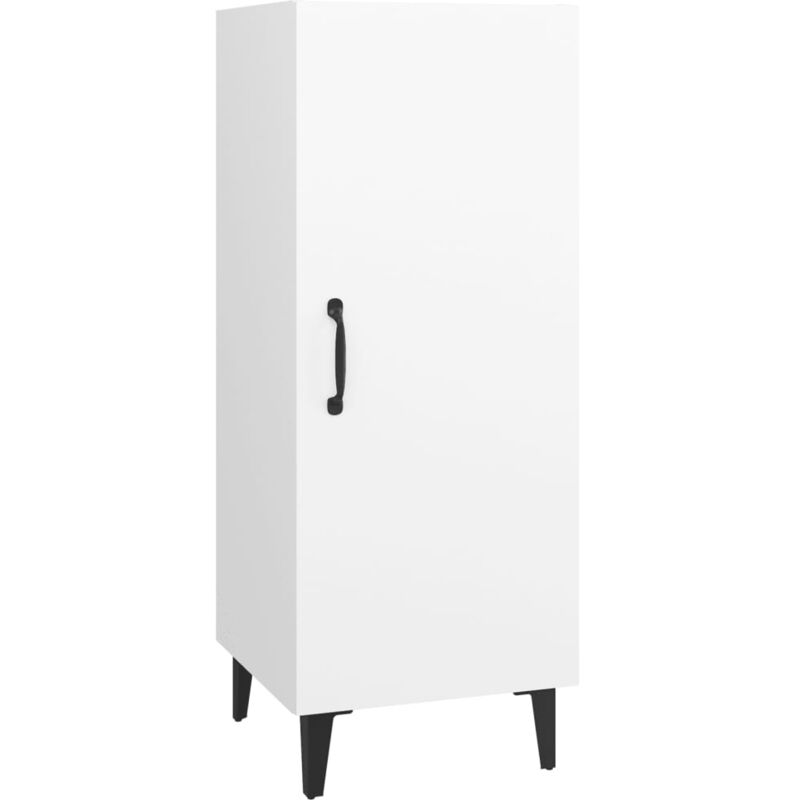 Vidaxl - Buffet Blanc 34,5x34x90 cm Bois d'ingénierie