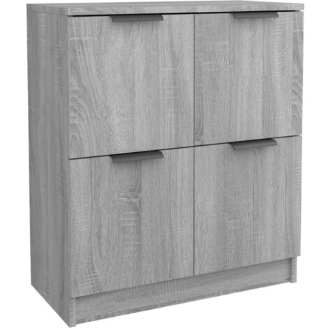 Buffet Sonoma gris 60x30x70 cm Bois d'ingénierie