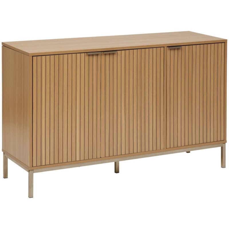 5five Simply Smart - Buffet tasso 3 portes l120cm effet bois naturel - 5five