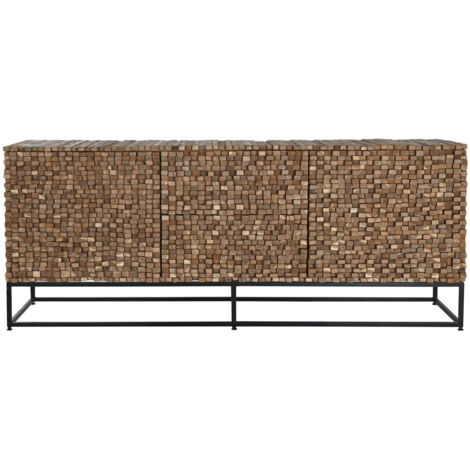 Buffet Teca Reciclada 200X45X80 2 Puert 2 Caj