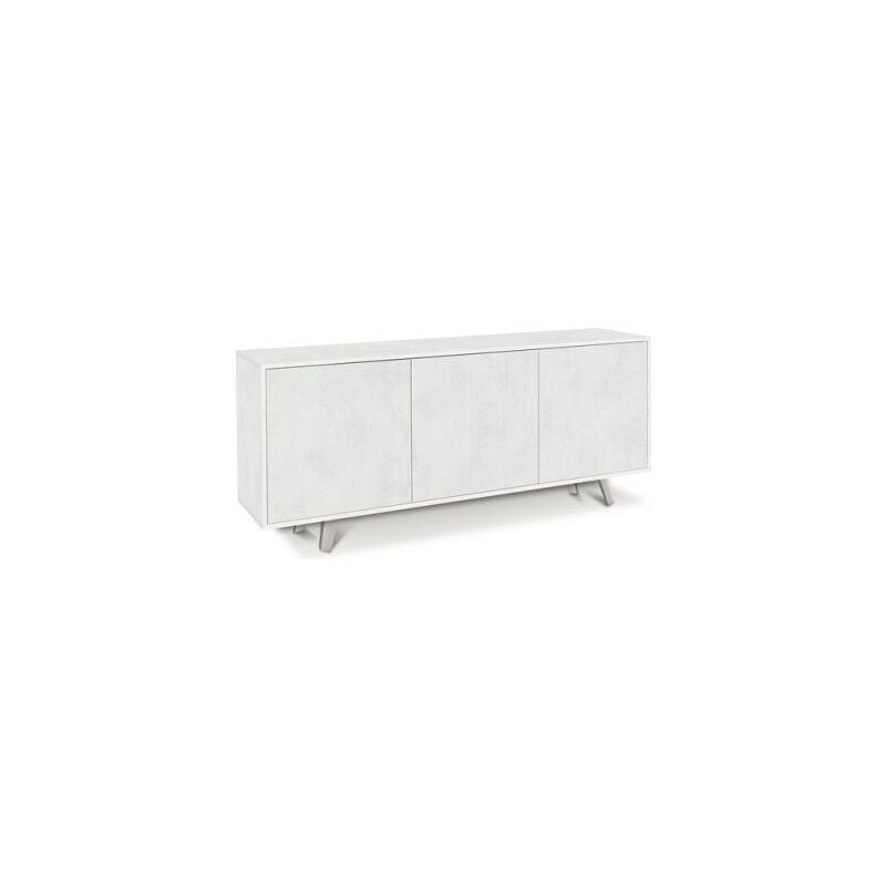 Buffet à trois portes en Ossido White 177x41x h74 cm