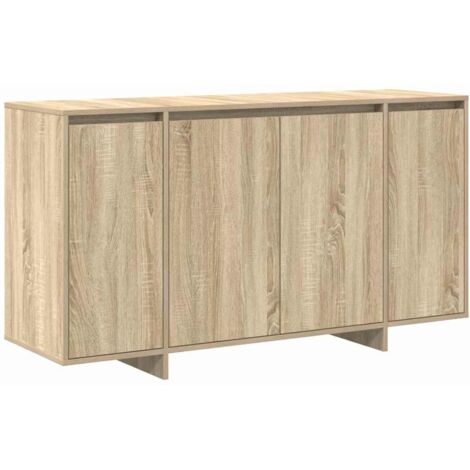 Buffet,Bahut,Meuble de Rangement Chêne sonoma 135 x 41 x 69 cm Bois d'ingénierie CFW37726