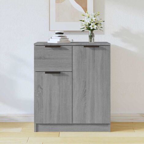 Buffet,Buffet Commode de salon/séjour Sonoma gris 60x30x70 cm Bois d'ingénierie -TZ29152