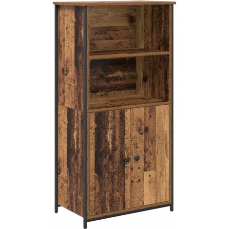 Buffet，Haut Armoire Bois Ancien 62 x 36 x 121,5 cm Bois d'ingénierie CFW302558