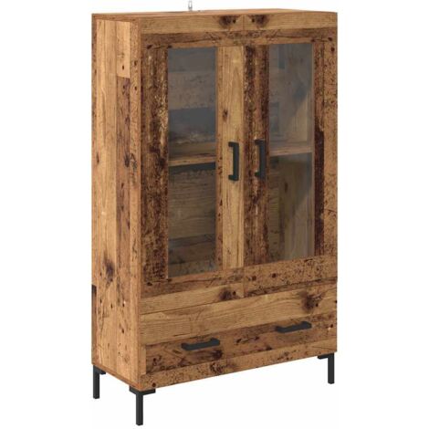 Buffet，Haut Armoire Bois Ancien 69,5 x 31 x 115 cm Bois d'ingénierie CFW673822