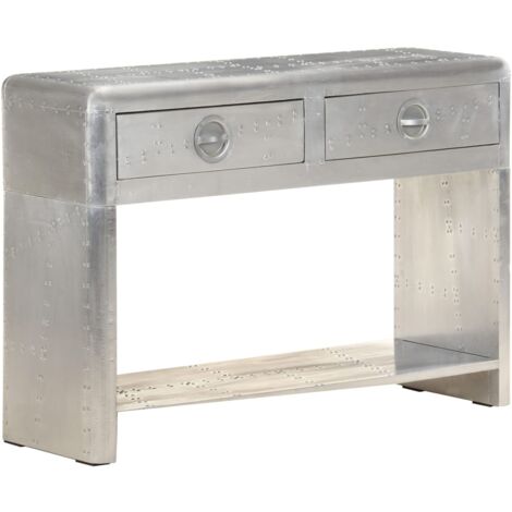 Buffet,Meuble de Rangement,Bahut pour Salon, Salle à Manger, Cuisine de style aviation 110x35x75 cm Métal CFW347592