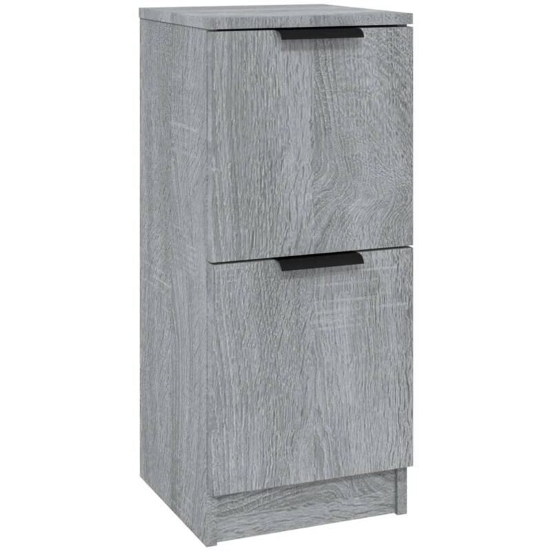 Vidaxl - Buffet Sonoma gris 30x30x70 cm Bois d'ingénierie