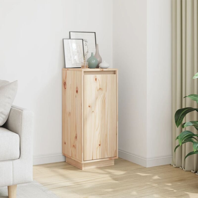 Vidaxl - Buffet 31,5x34x75 cm Bois massif de pin