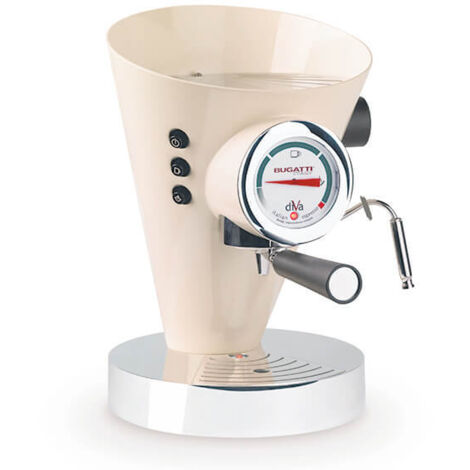 Bugatti Diva Coffee Machine Cream