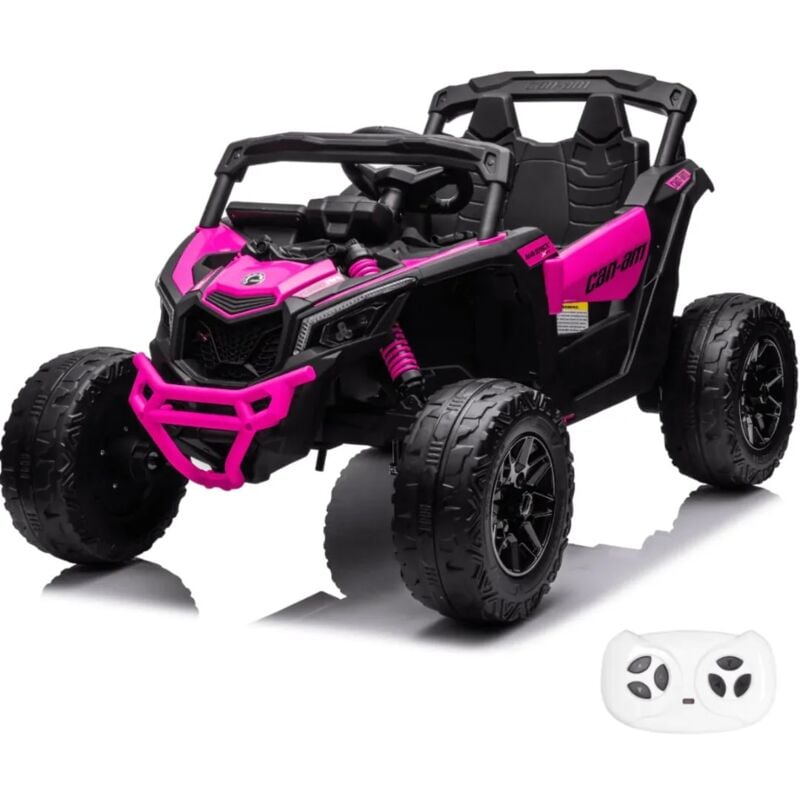 Berghoff - Can-Am Maverick r - Buggy Électrique 12V - 4x4 - 1 à 6 ans - Rose