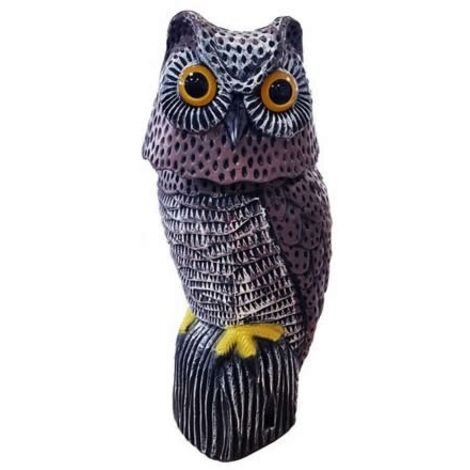BUHO ESPANTAPAJAROS 38 CM