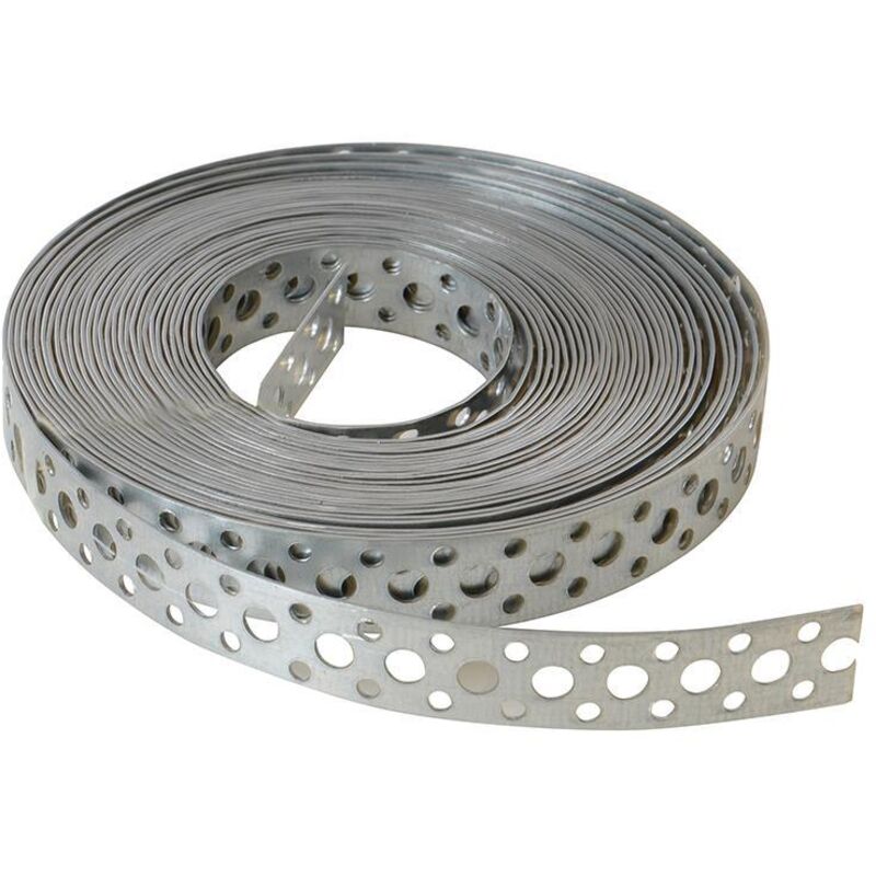 Forgefix - Builder's Galvanised Fixing Band 20mm x 1.0 x 10m Box 1 FORGB20