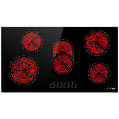chef 900mm electric cooktop