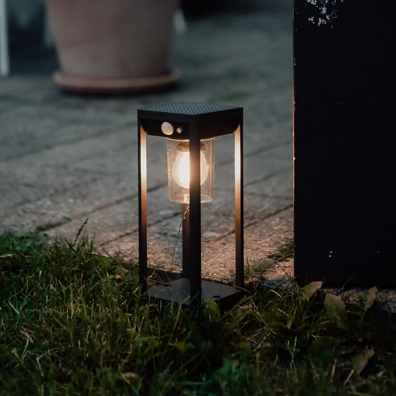 Image of Qazqa - Standing Outdoor Pole Dark&hellip;