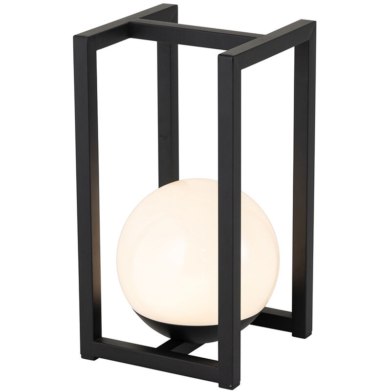 Image of Qazqa - Outdoor Table Lamp Black&hellip;