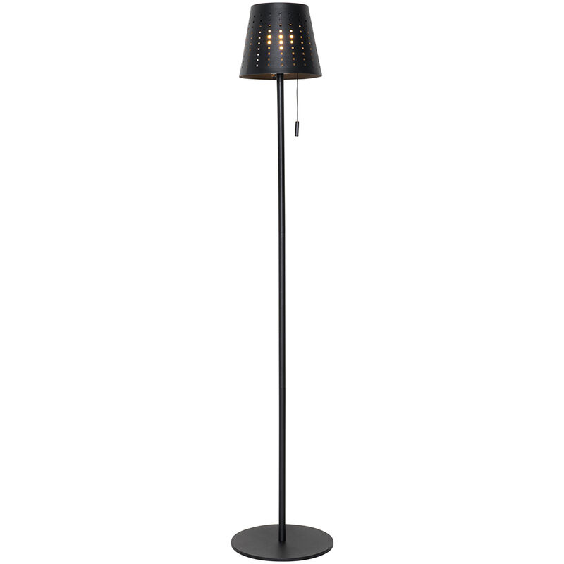 Image of Qazqa - Outdoor Floor Lamp Black&hellip;