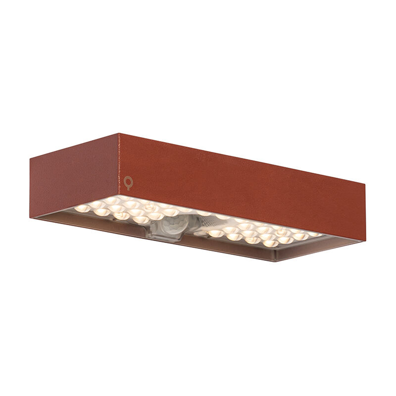 Image of Qazqa - Outdoor Wall Light Red&hellip;