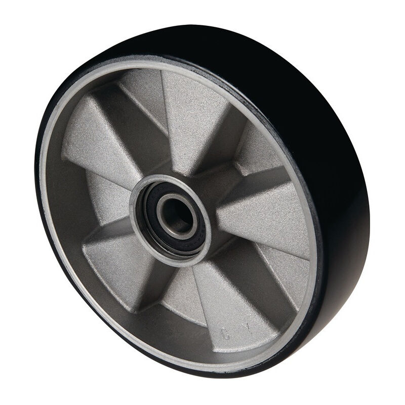 

Buje de poliuretano del volante L.43mm, rueda A.50mm, P.200mm, llanta fundida