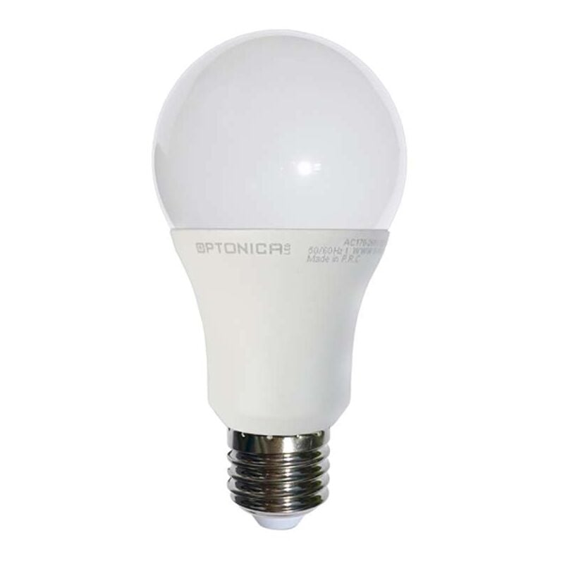 Bulbo E27 15W A65 Equivalente 100W - Bianco Giorno 6000K