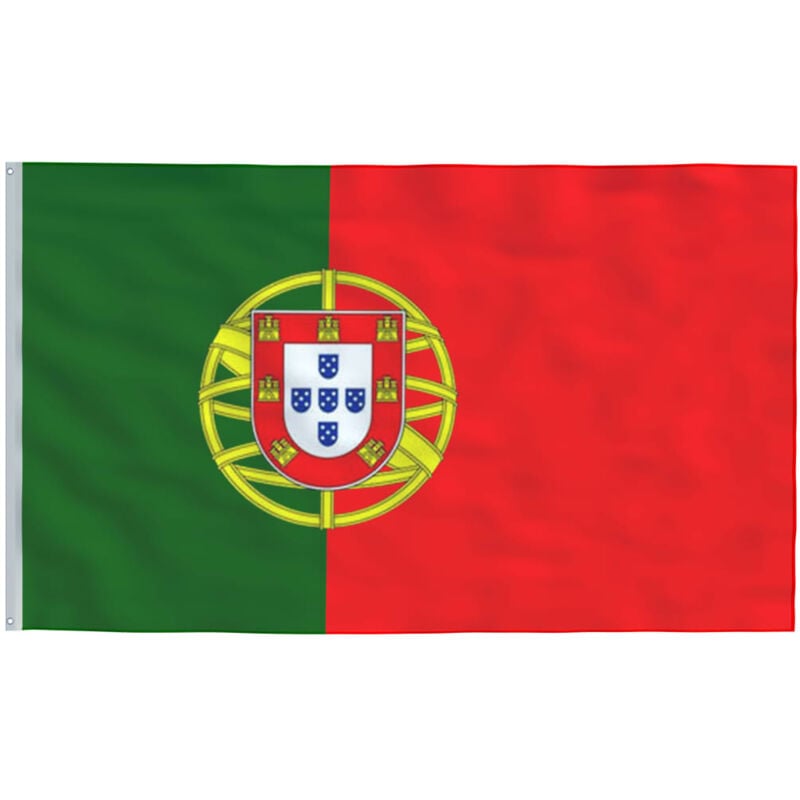Portugal Flag 90x150 cm Vidaxl